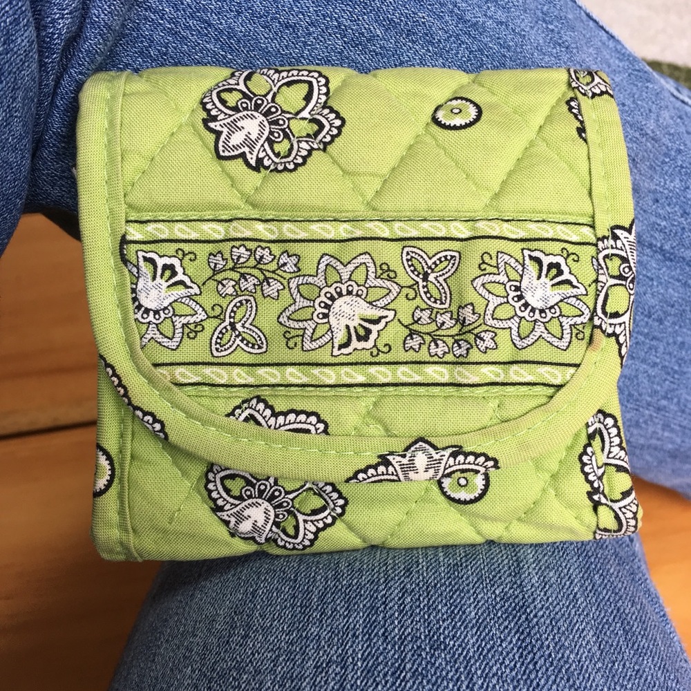 Lime Green Vera Bradley Wallet
